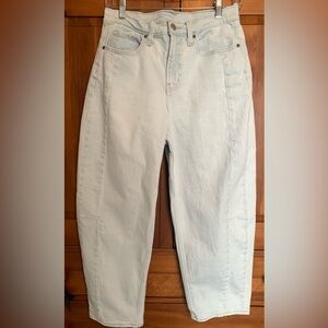 Old Navy High Rise Barrel Leg Jeans